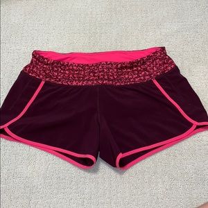 Great condition lulu lemon running shorts